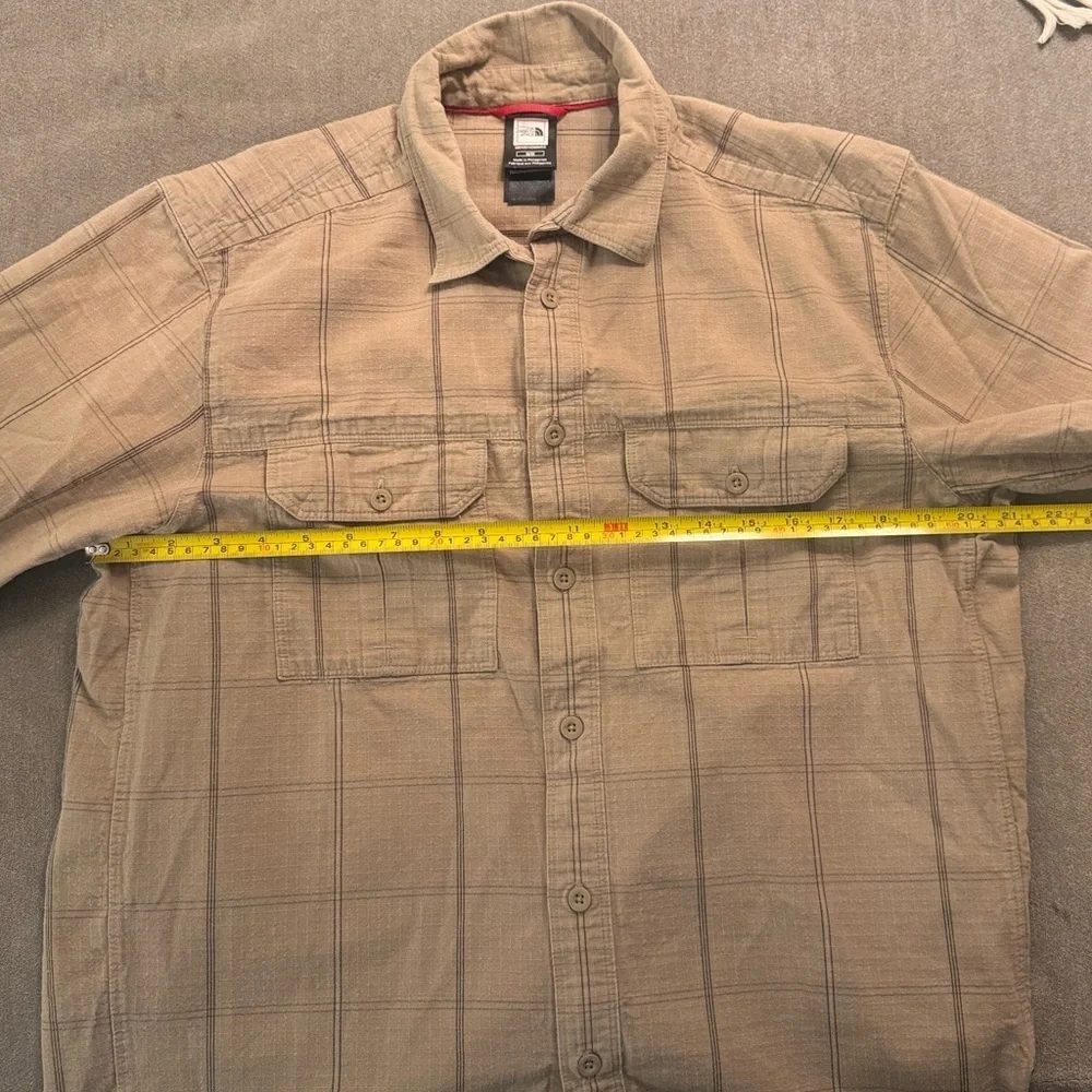 The North Face Men’s Plaid Button-Up Shirt